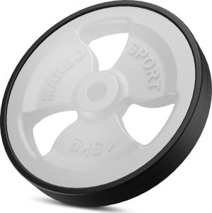 Marbo Sport Zestaw obciążeń gumowanych 60kg / 2 x 15 kg + 2 x 10 kg + 2 x 5 kg - 4