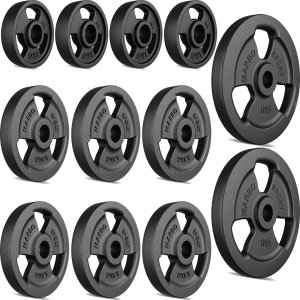 Marbo Sport Zestaw obciążeń żeliwnych kierownica 29 kg / 2 x 5 kg + 6 x 2,5 kg + 4 x 1 kg - 2