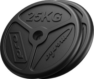 Zestaw obciążeń żeliwnych olimpijskich 50 kg / 2 x 25 kg MW-2x25KG-OLI - Marbo Sport 1