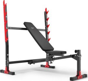 Ławka regulowana ze zintegrowanymi stojakami MH-L107 2.0 - Marbo Sport 1