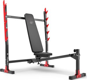 Ławka regulowana ze zintegrowanymi stojakami MH-L107 2.0 - Marbo Sport 5