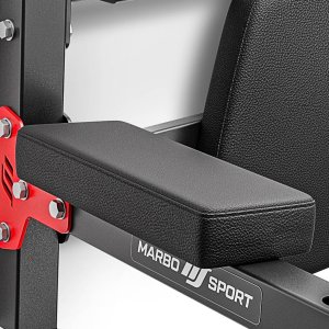 Marbo Sport Zestaw MHU1 | Drabinka gimnastyczna metalowa MH-U204 +  poręcz i drążek 2w1 MH-U205 - Marbo Sport 11