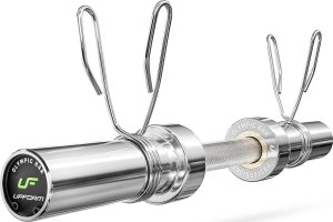Marbo Sport Zestaw 65kg | Gryf olimpijski 180cm + gryf olimpijski lekko łamany 120cm + 2x gryf olimpijski krótki 50cm+ obciążenia olimpijskie 2x5kg, 6x2,5kg, 4x1,25kg - Marbo Sport 5