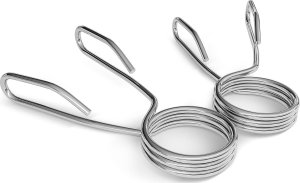 Marbo Sport Zestaw 55kg | Gryf olimpijski 180cm + gryf olimpijski lekko łamany 120cm + obciążenia olimpijskie  4x5kg, 2x2,5kg, 4x1,25kg - Marbo Sport 5