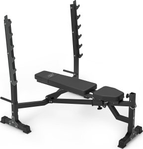 Regulowana ławka ze stojakami i skosem ujemnym MS-L106 2.0 - Marbo Sport 2