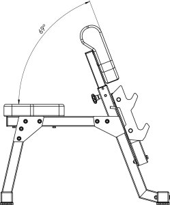 Ławka Scotta (modlitewnik) z regulacją podparcia MS-L107 2.0 - Marbo Sport 7