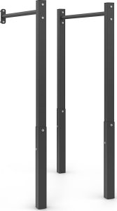 Marbo Sport Drabinka zewnętrzna + drążek do podciągania z uchwytem na worek + poręcze do dipów (długie) MO-Z5 - 5