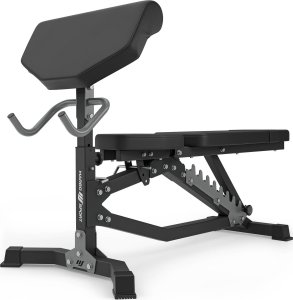 Modlitewnik do ławki Semi-Pro z uchwytami na gryf MS-A101 2.0 - Marbo Sport 2