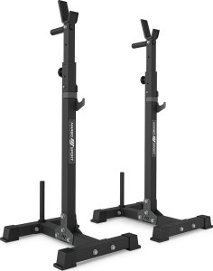 Wielopoziomowe stojaki (2 sztuki) pod sztangę z asekuracją MS-S108 2.0 - Marbo Sport 1