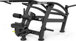 Maszyna na wolny ciężar do pompek rzymskich w pozycji siedzącej MF-U009 2.0 - Marbo Sport 3