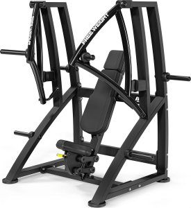 Maszyna na wolny ciężar do ćwiczenia mięśni klatki piersiowej w skosie ujemnym MF-U016 2.0 - Marbo Sport 3