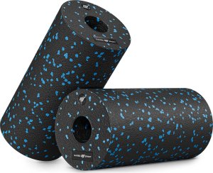 Wałek/roller do masażu EPP 30 cm czarny/niebieski - Marbo Sport 3