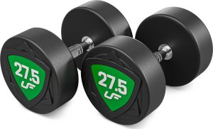Zestaw hantli stałych poliuretanowych 27,5-37,5kg (skok co 2,5kg) 325 kg  UpForm 4