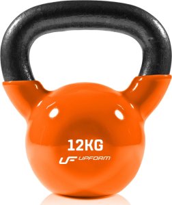 Hantla winylowa żeliwna Kettlebell 12 kg - UpForm 1