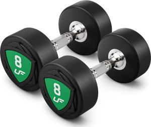 Zestaw hantli stałych poliuretanowych 1-10kg (skok co 1 kg) 110 kg -UpForm 11