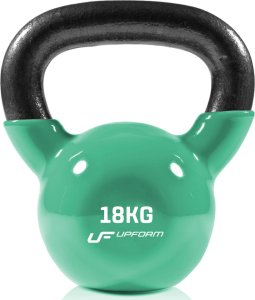 Hantla winylowa żeliwna Kettlebell 18 kg - UpForm 1