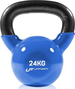 Hantla winylowa żeliwna Kettlebell 24 kg - UpForm 1
