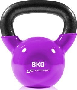Hantla winylowa żeliwna Kettlebell 8 kg - UpForm 1
