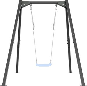 Huśtawka 1-stanowiskowa na łożyskach (stelaż) PREMIUM MO-012 - Marbo Sport 4