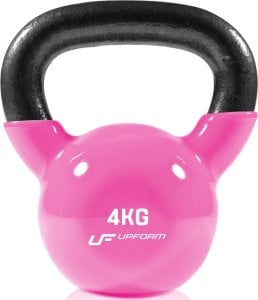 Hantla winylowa żeliwna Kettlebell 4 kg - UpForm 1