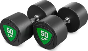 Zestaw hantli stałych poliuretanowych 40-50kg (skok co 2,5kg) 450 kg  UpForm 7