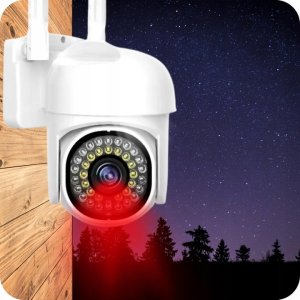 KAMERA WIFI IP SMART OBROTOWA ZEWNĘTRZNA FULLHD 2MP 1080p DETEKCJA ZOOM SD [TS-1] 4