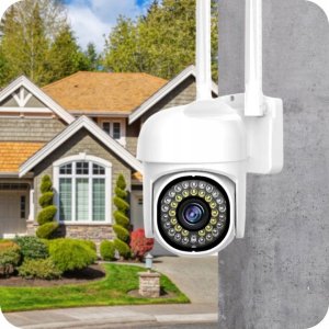 KAMERA WIFI IP SMART OBROTOWA ZEWNĘTRZNA FULLHD 2MP 1080p DETEKCJA ZOOM SD [TS-1] 7