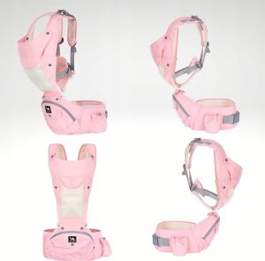 Nosidełko dla Dziecka Nosidło Ergonomiczne na Plecy Miejskie 100% Bawełna 3