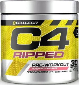 Cellucor - Przedtreningówka, C4 Ripped, Raspberry Lemonade, Proszek 192g 1