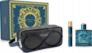 SET VERSACE Eros Pour Homme EDP spray 100ml + EDP spray 10ml + kosmetyczka 1
