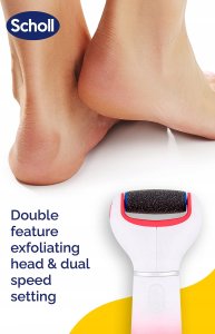 Scholl Velvet Smooth Elektroniczna pilnik i wyjątkowo szorstka głowica 4