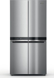 Whirlpool Refrigerator | WQ9 E2L EF | Energy efficiency class E | Free standing | Side by side | Height 187.4 cm | Fridge net capacity 388 L | Freezer net capacity 222 L | Display | 36 dB | Stainless Steel 13