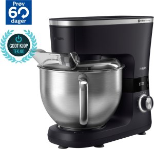 „Philips“ serijos 7000 virtuvės aparatas HR7962/01, 5,5 l dubuo, 8 greičių nustatymai, 1000 W 15