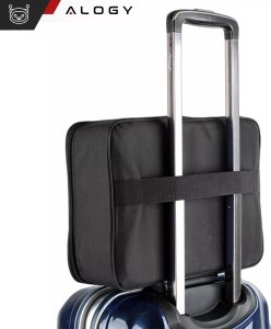 Walizka torba podróżna Alogy Bag for Documents with Number Lock - 37x11x27cm Czarna 12