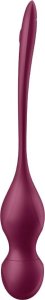 Satisfyer wibrujące kulki Love Birds Vary Connect App wine red 3