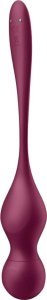 Satisfyer wibrujące kulki Love Birds Vary Connect App wine red 5