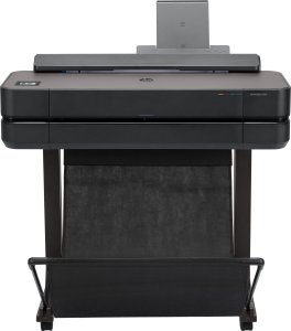 HP DesignJet T650 24inch LFP 2025 Colour Ink-Jet Roll A1 61.0cmx91.4 m 2400x1200dpi 0.43 min/page USB LAN Wi-Fi Cutter 1