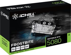Karta graficzna Inno3D GeForce RTX 5080 iCHILL Frostbite 16GB GDDR7 DLSS4 (C50803-16D7X-1760FB) 3