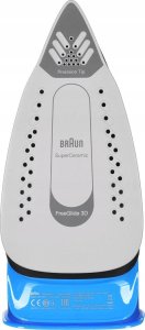 Braun FI3194BK Żelazko parowe Płyta ceramiczna 2400 W Czarny, Niebieski 14