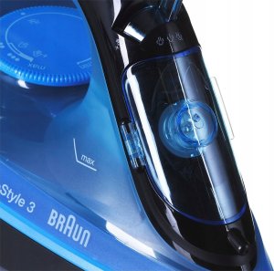 Braun FI3194BK Żelazko parowe Płyta ceramiczna 2400 W Czarny, Niebieski 23