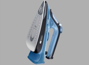 Braun FI3194BK Żelazko parowe Płyta ceramiczna 2400 W Czarny, Niebieski 6