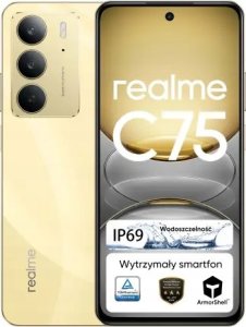 realme C75 17,1 cm (6.72") Dual SIM Android 14 4G USB Type-C 8 GB 256 GB 6000 mAh Złoto 1