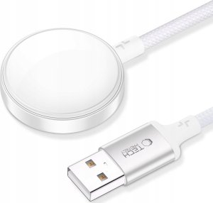TECH-PROTECT MC02 ULTRABOOST MAGNETIC CHARGER CABLE 100CM APPLE WATCH WHITE 2