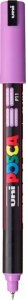 UNI-BALL POSCA PC-1MR marker 1 szt. Końcówka cienka Fioletowy 13