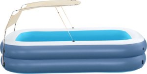 Basen dmuchany rodzinny z daszkiem 254 x 174 x 140 cm Bestway 54449 3