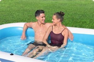 Basen dmuchany rodzinny z daszkiem 254 x 174 x 140 cm Bestway 54449 10