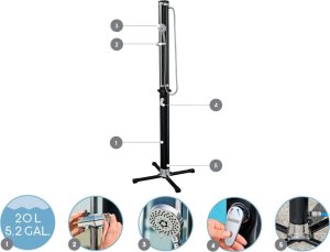 Prysznic solarny Bestway 58695 4
