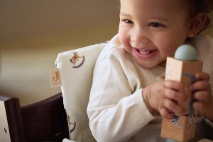 Poduszka stabilizująca dla niemowląt do krzesła Stokke Tripp Trapp Nostalgia Jollein 5