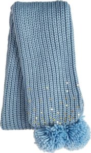 Rockahula Kids szalik zimowy dla dziewczynki Shimmer Sequin Blue 1