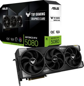 Karta graficzna Asus TUF Gaming GeForce RTX 5080 OC 16GB GDDR7 (TUF-RTX5080-O16G-GAMING) 1